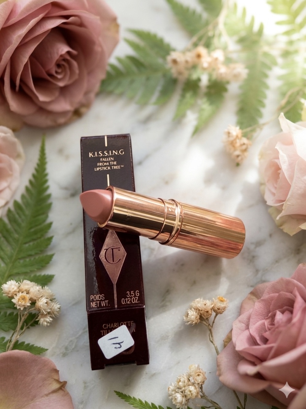 Charlotte Tilbury K.I.S.S.I.N.G Lipstick — Soft Nude Rose
